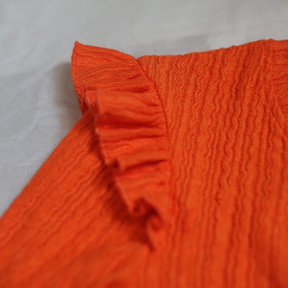 NWT Ruffled Cardigan. - Picture 7 of 9